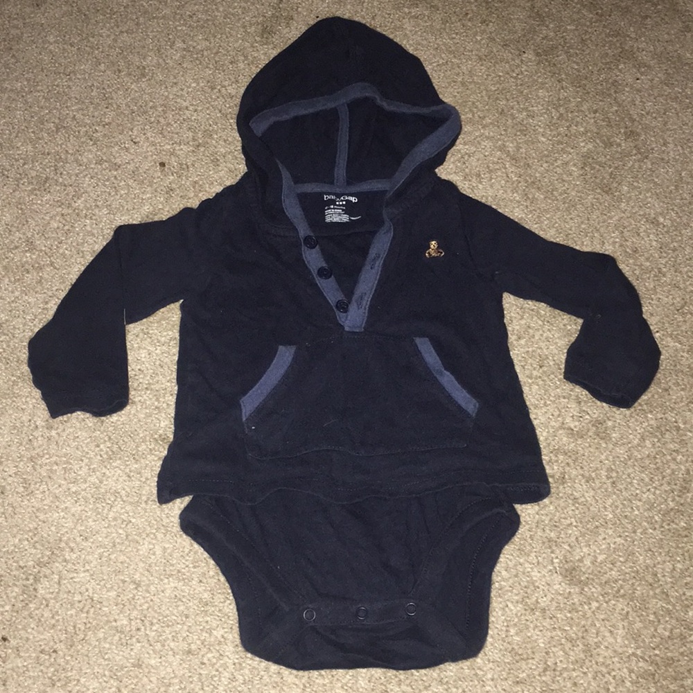 Baby gap dark blue onesies
